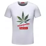supreme flower t-shirt fashion weed
